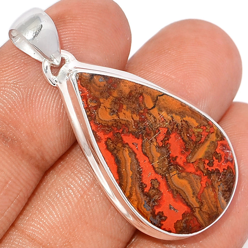 1.6" Seam Agate Pendants - SMAP465