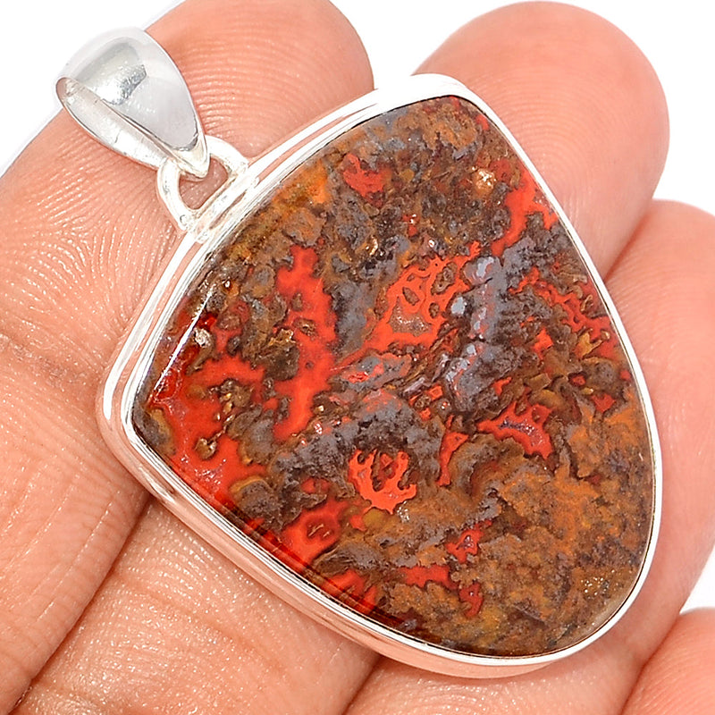 1.8" Seam Agate Pendants - SMAP470