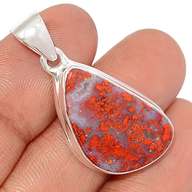 1.5" Seam Agate Pendants - SMAP522