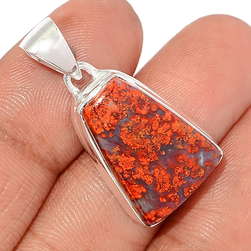 1.2" Seam Agate Pendants - SMAP523