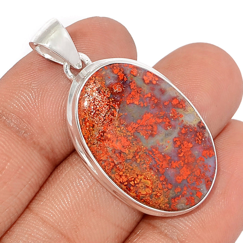 1.6" Seam Agate Pendants - SMAP525