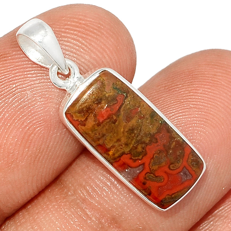 1.1" Seam Agate Pendants - SMAP541