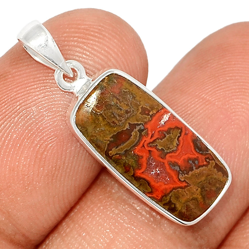 1.1" Seam Agate Pendants - SMAP542