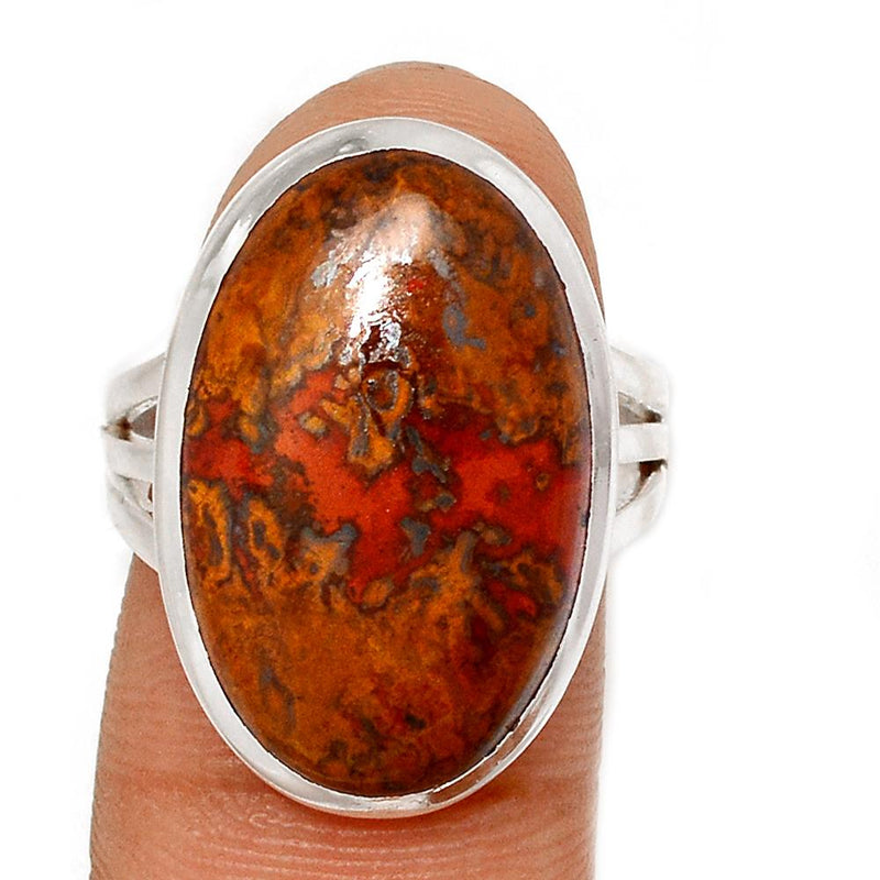 Seam Agate Ring - SMAR198