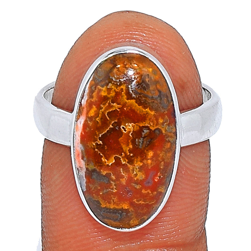 Seam Agate Ring - SMAR295