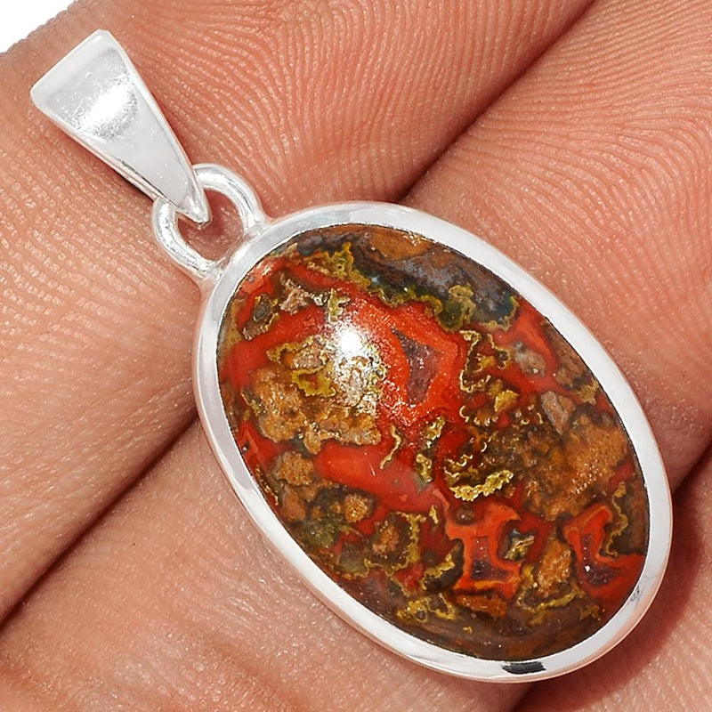 1.3" Seam Agate Pendants - SMAP333