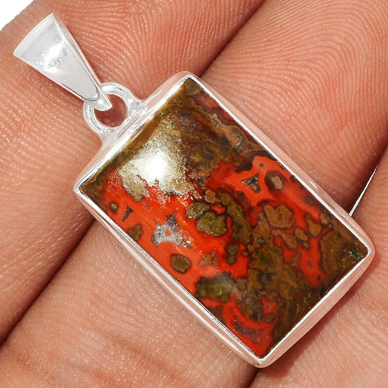 1.3" Seam Agate Pendants - SMAP338