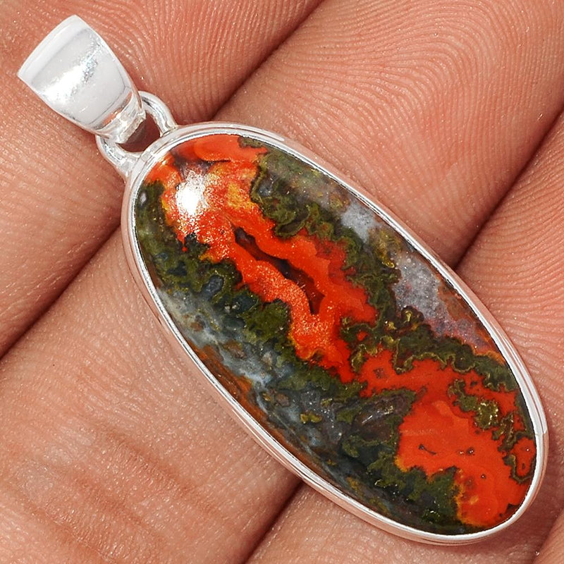 1.7" Seam Agate Pendants - SMAP339