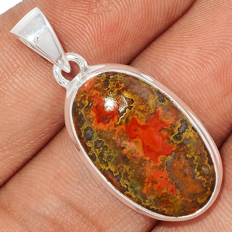 1.5" Seam Agate Pendants - SMAP340