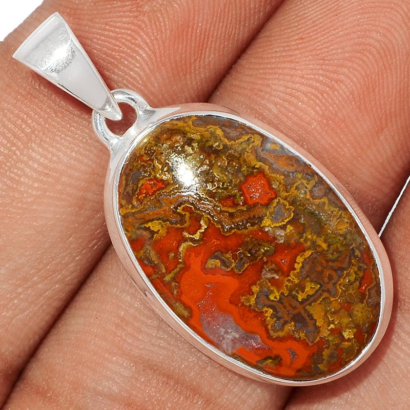 1.5" Seam Agate Pendants - SMAP341