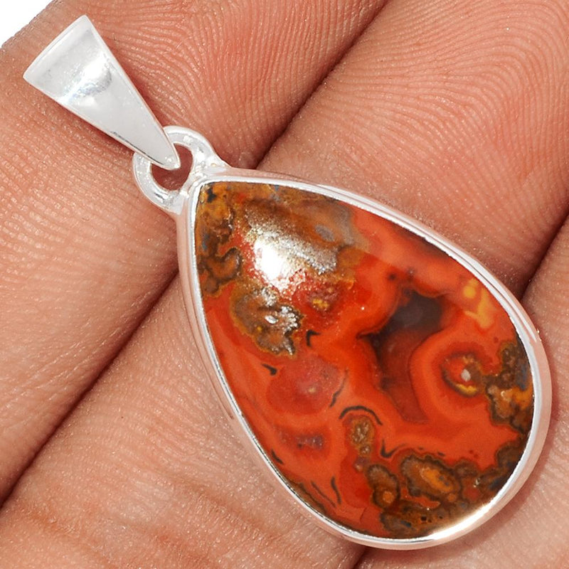 1.5" Seam Agate Pendants - SMAP344