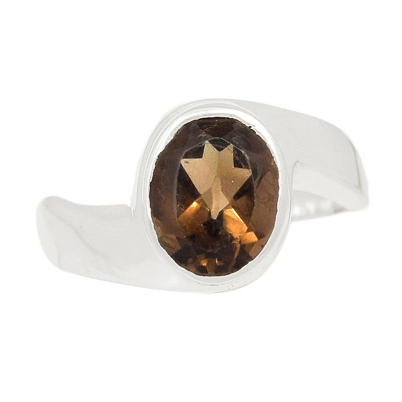 Solid - Smokey Quartz Ring - SMQR489