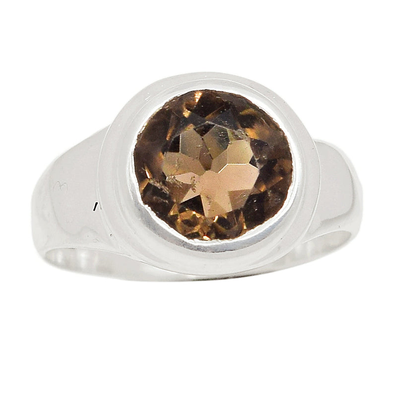 Solid - Smokey Quartz Ring - SMQR497