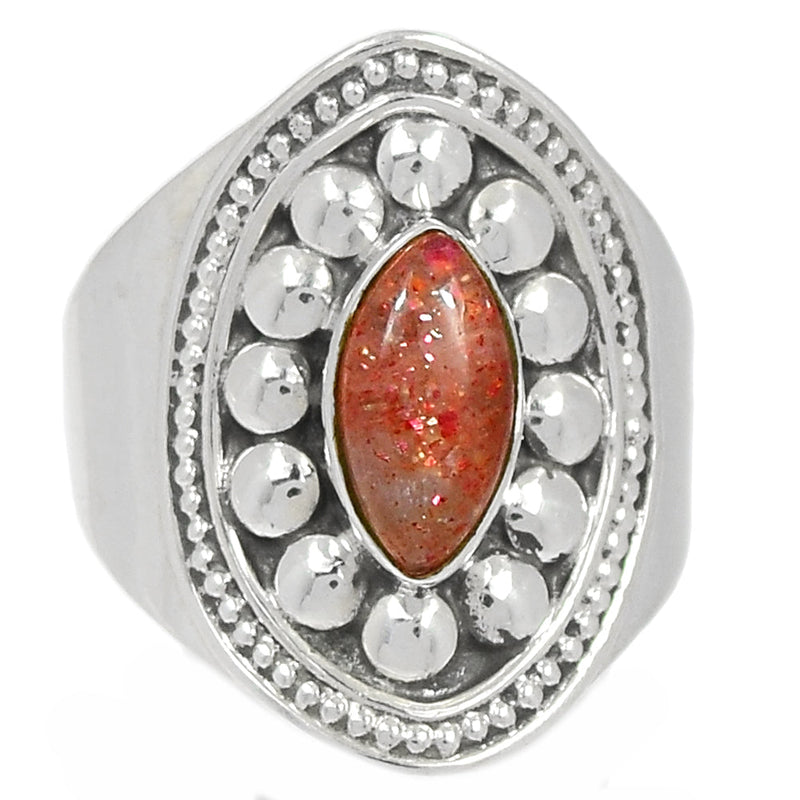 Fine Filigree - Sunstone Ring - SNSR1109