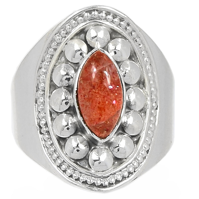 Fine Filigree - Sunstone Ring - SNSR1112