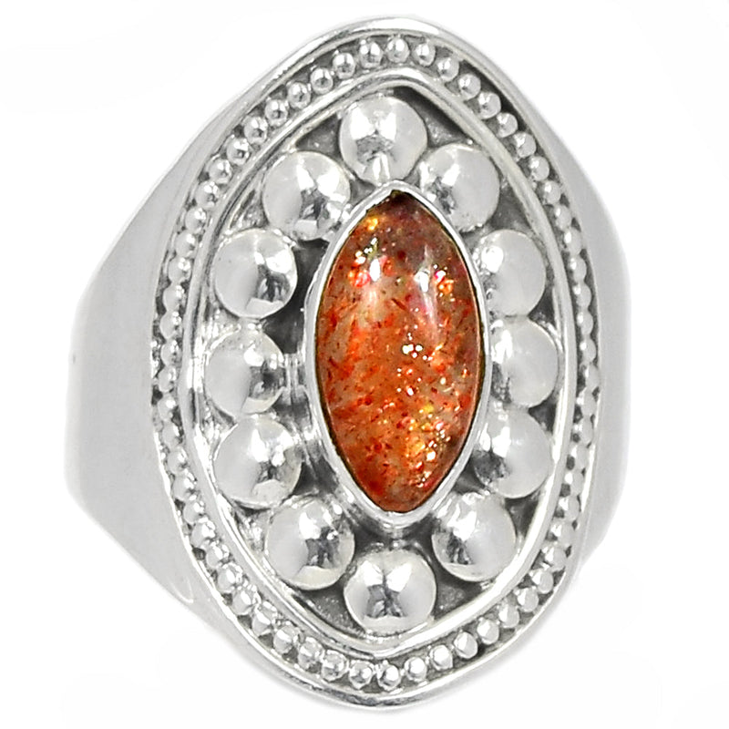 Fine Filigree - Sunstone Ring - SNSR1113