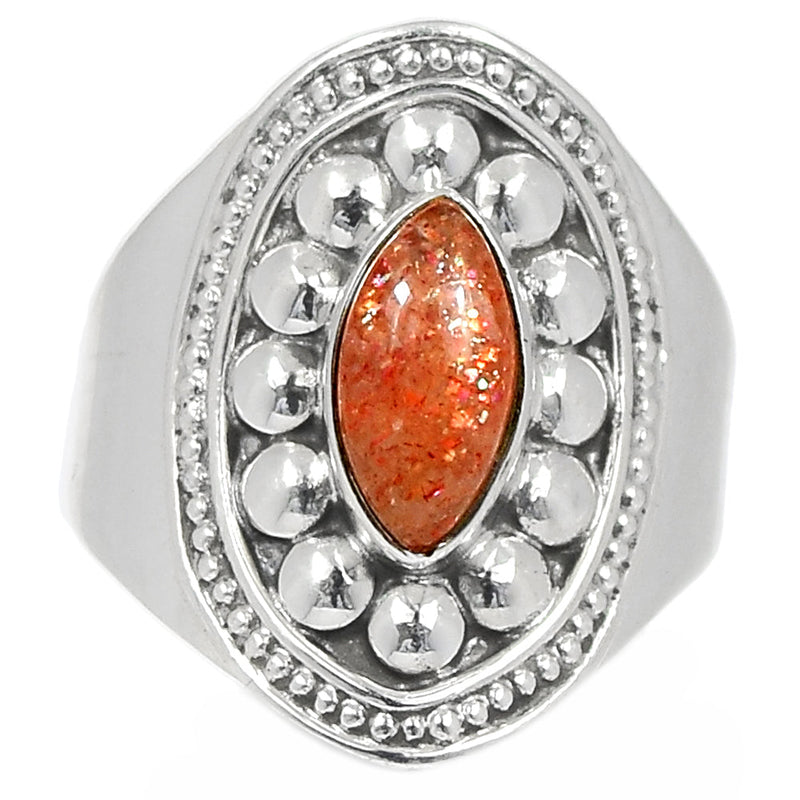 Fine Filigree - Sunstone Ring - SNSR1115