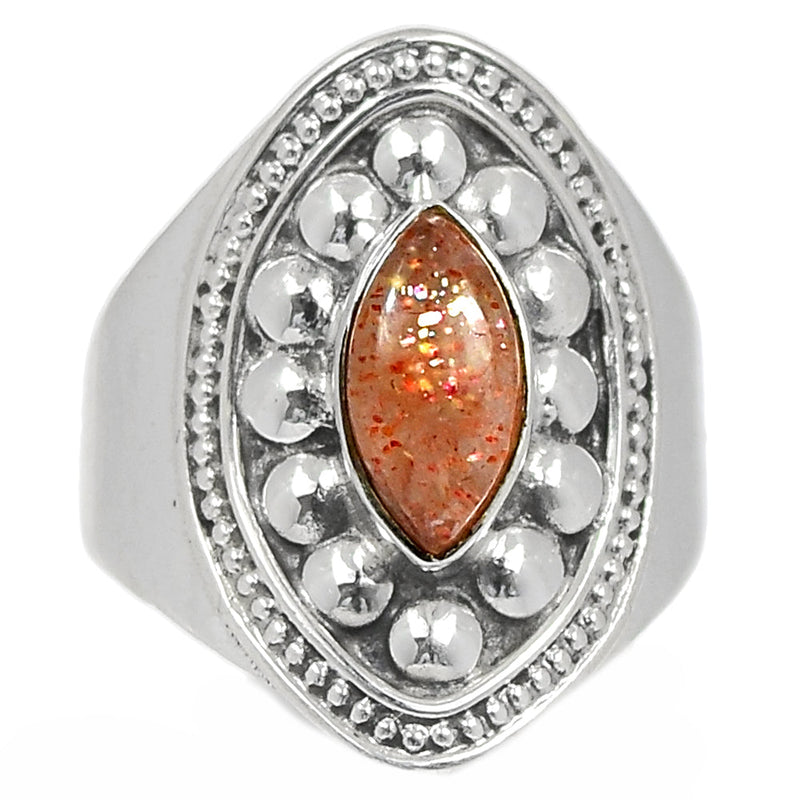 Fine Filigree - Sunstone Ring - SNSR1116