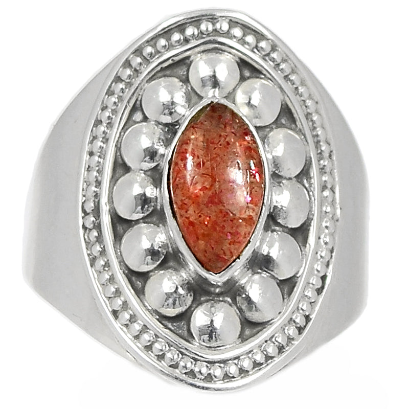 Fine Filigree - Sunstone Ring - SNSR1117