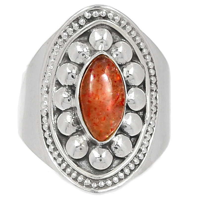 Fine Filigree - Sunstone Ring - SNSR1118