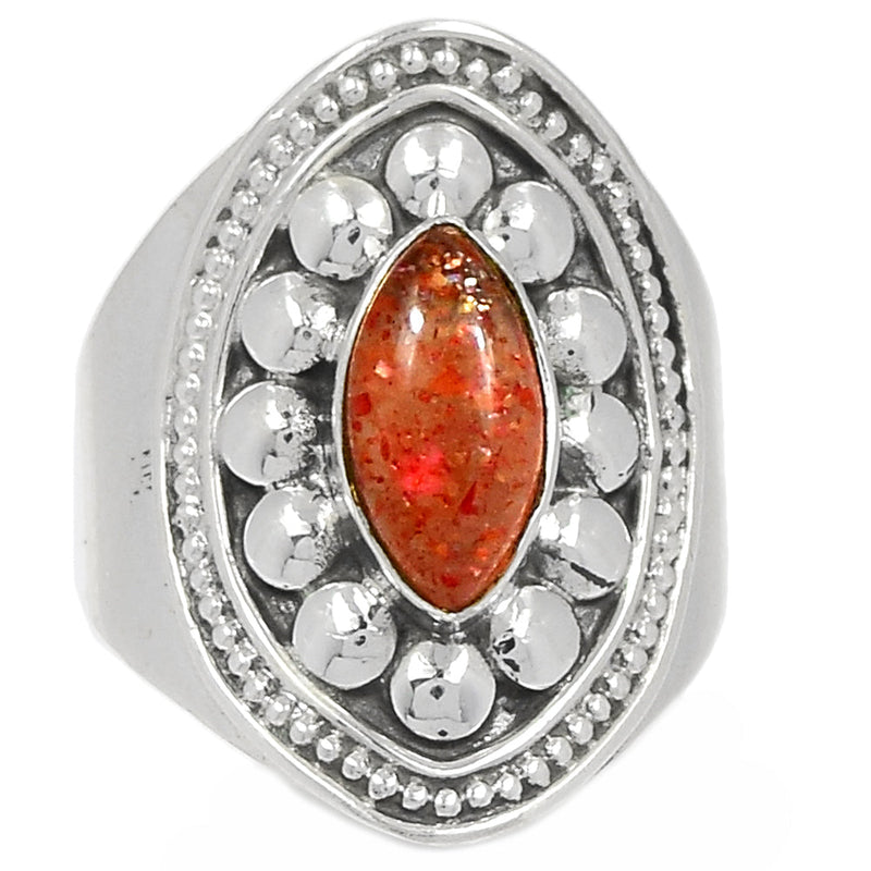 Fine Filigree - Sunstone Ring - SNSR1119