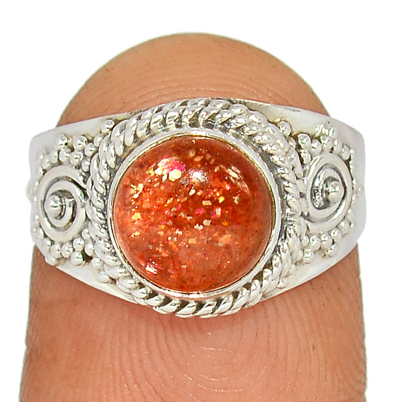 Fine Filigree - Sunstone Ring - SNSR1135