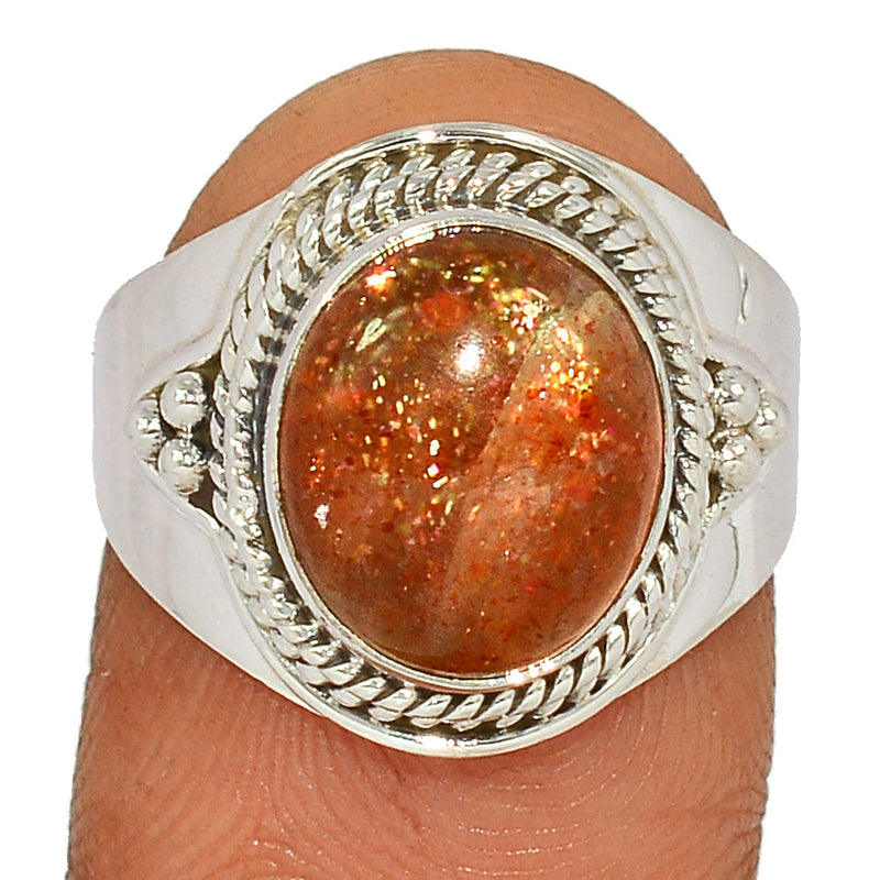 Fine Filigree - Sunstone Ring - SNSR1140