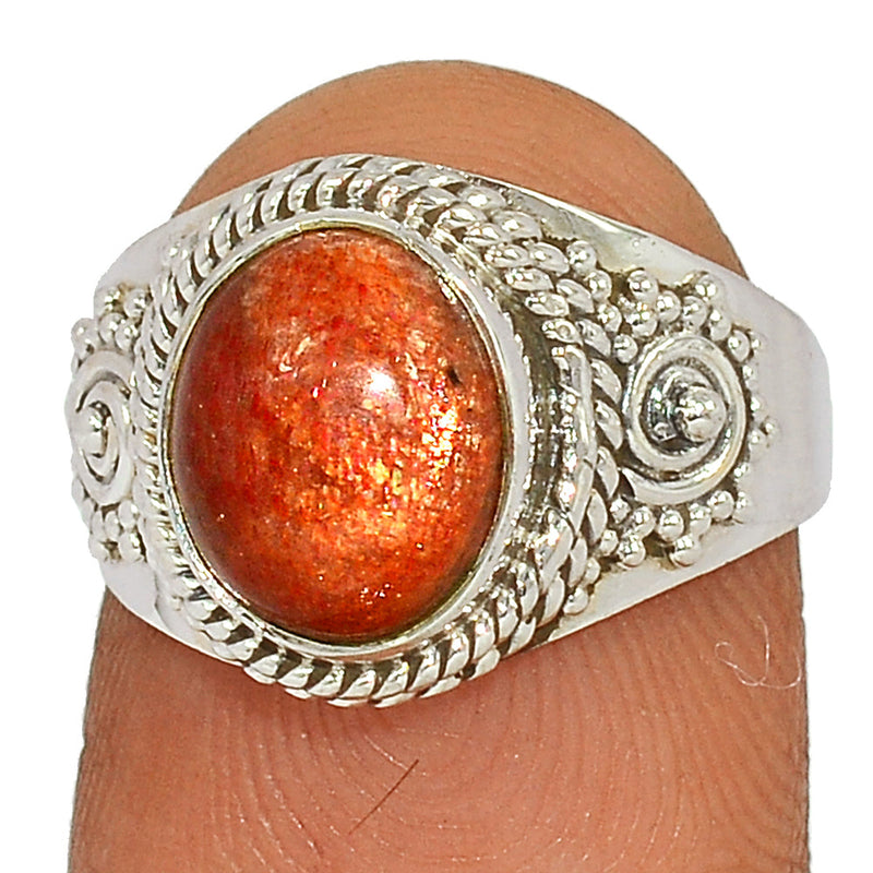 Fine Filigree - Sunstone Ring - SNSR1141