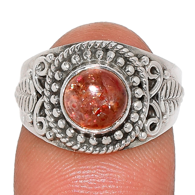 Fine Filigree - Sunstone Ring - SNSR977