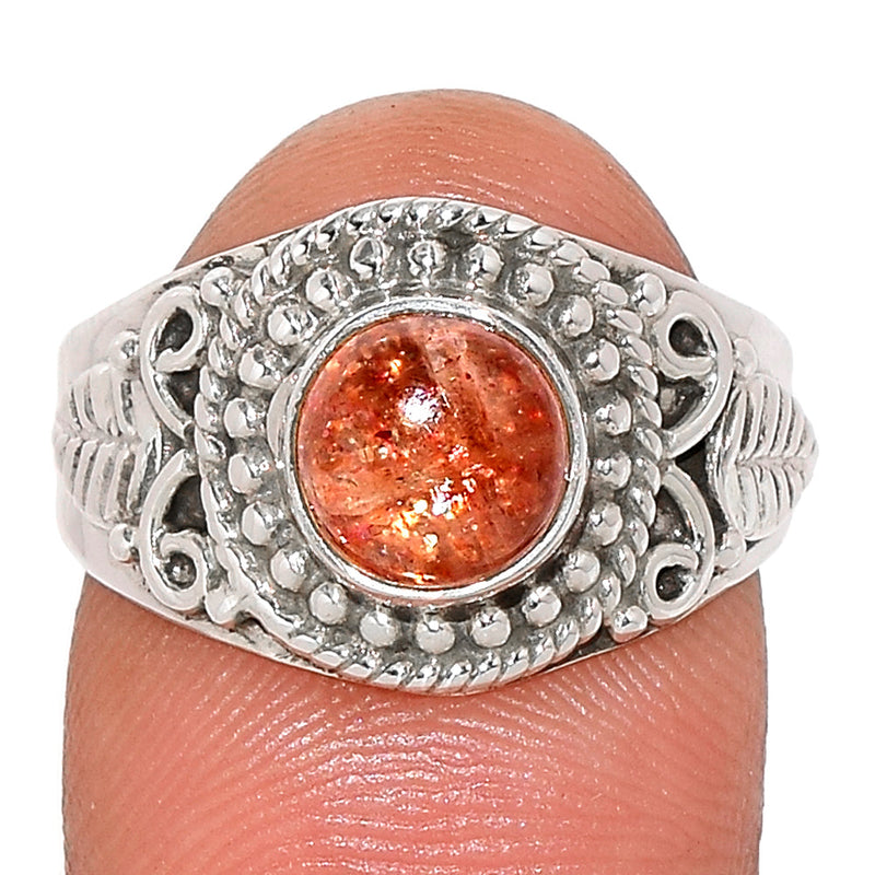 Fine Filigree - Sunstone Ring - SNSR978