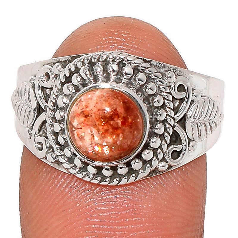 Fine Filigree - Sunstone Ring - SNSR980