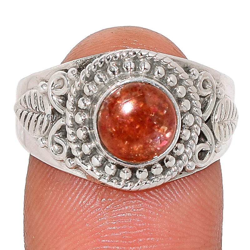 Fine Filigree - Sunstone Ring - SNSR981