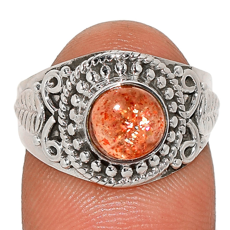 Fine Filigree - Sunstone Ring - SNSR985