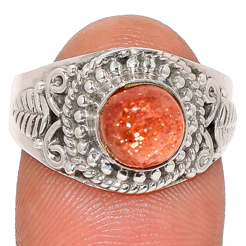 Fine Filigree - Sunstone Ring - SNSR987