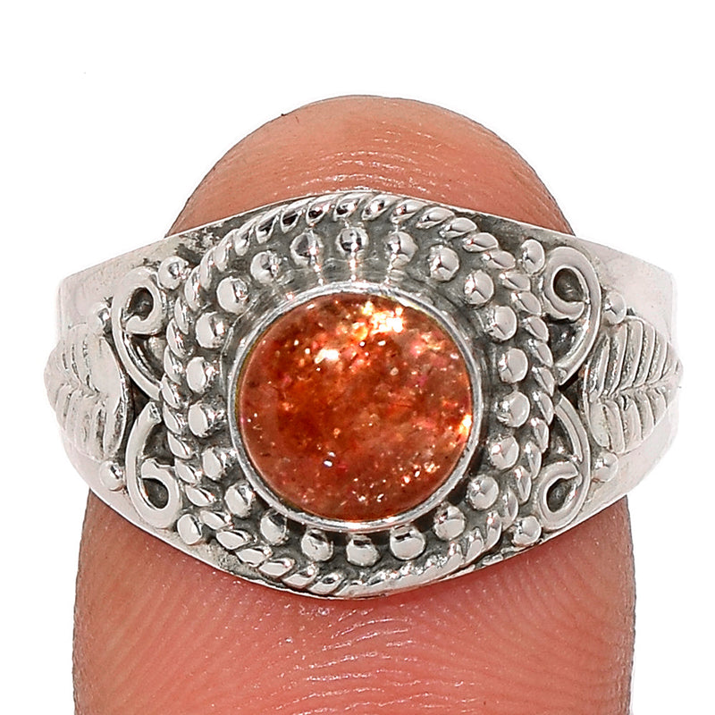 Fine Filigree - Sunstone Ring - SNSR989