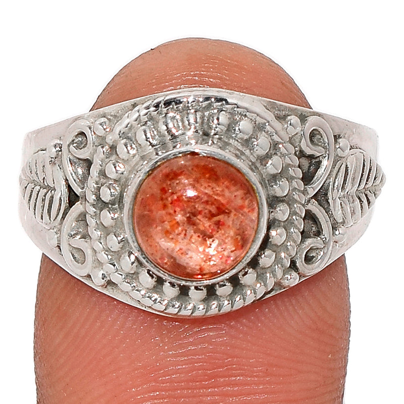 Fine Filigree - Sunstone Ring - SNSR991