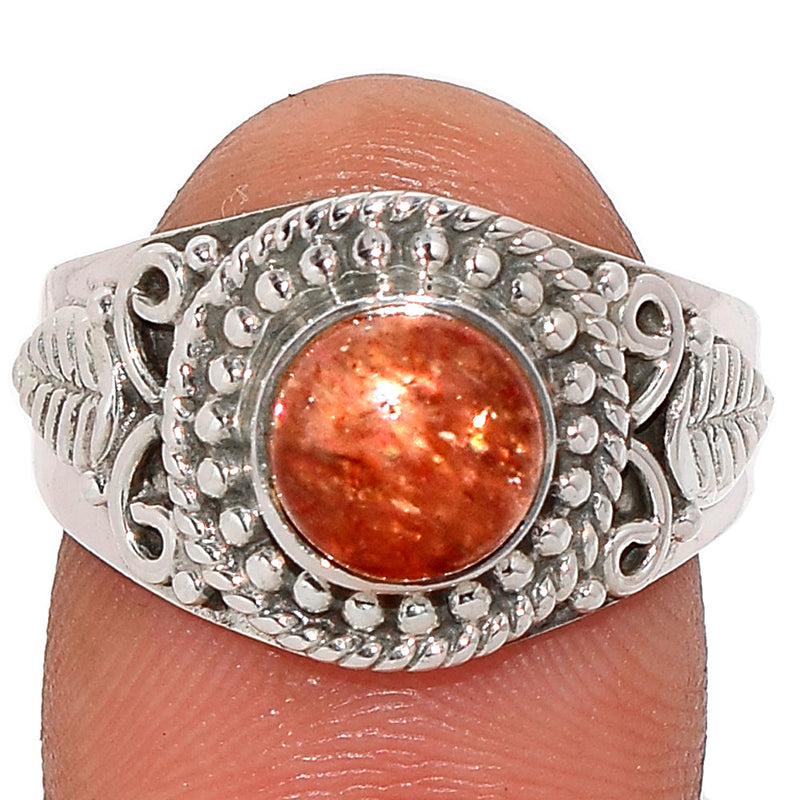 Fine Filigree - Sunstone Ring - SNSR998