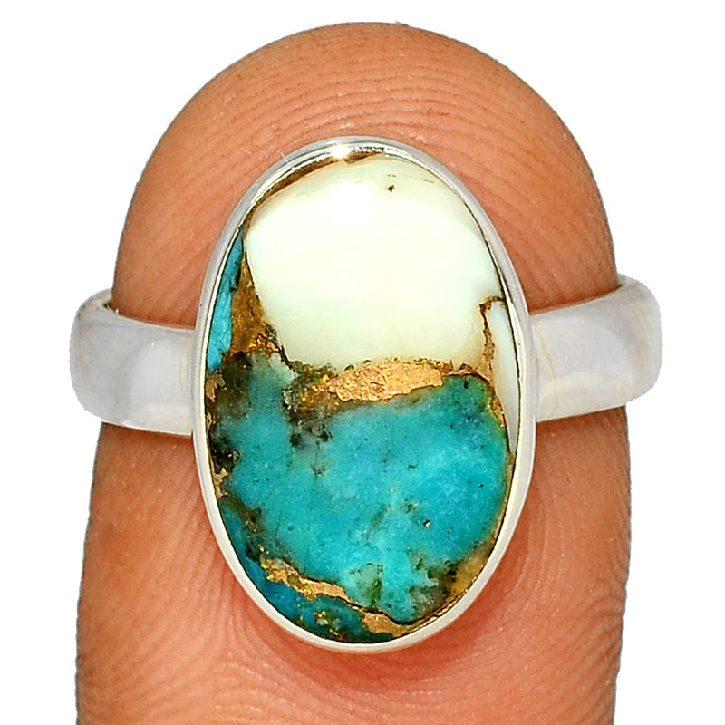 Spiny Oyster Arizona Turquoise Ring - SOTR1423
