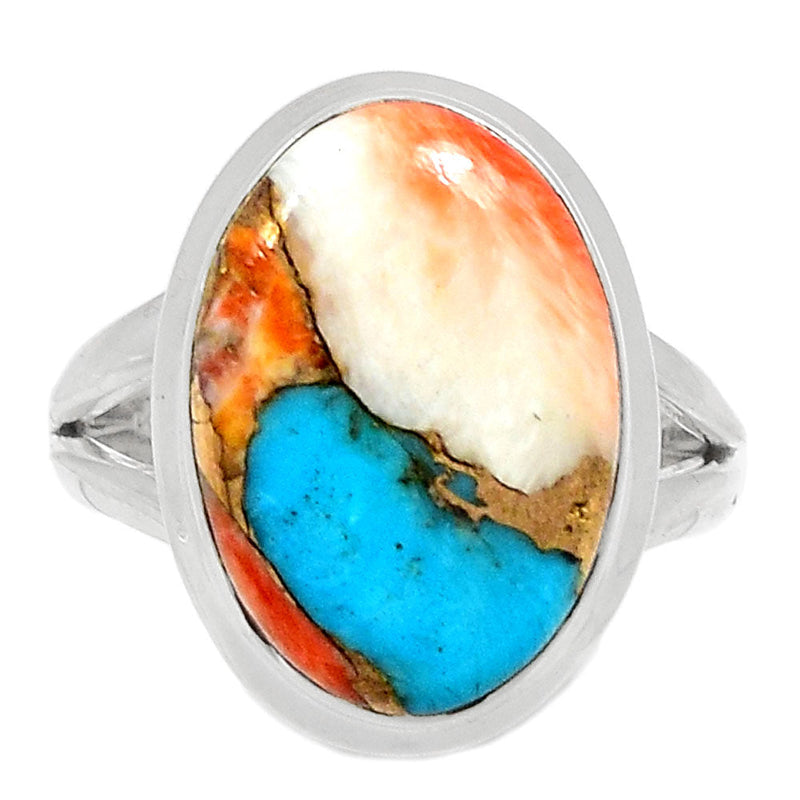 Spiny Oyster Arizona Turquoise Ring - SOTR1515