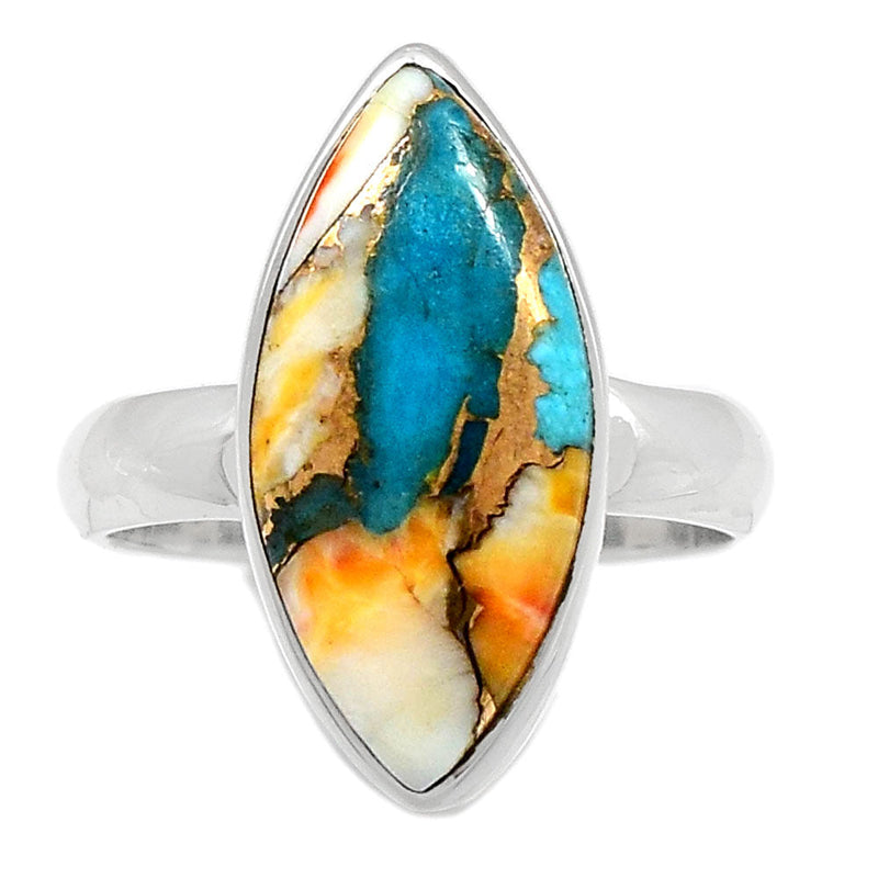 Spiny Oyster Arizona Turquoise Ring - SOTR1529