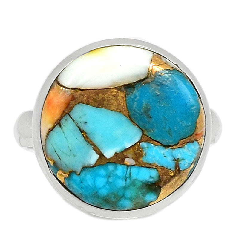 Spiny Oyster Arizona Turquoise Ring - SOTR1532