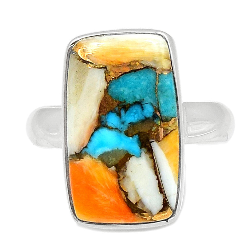 Spiny Oyster Arizona Turquoise Ring - SOTR1533