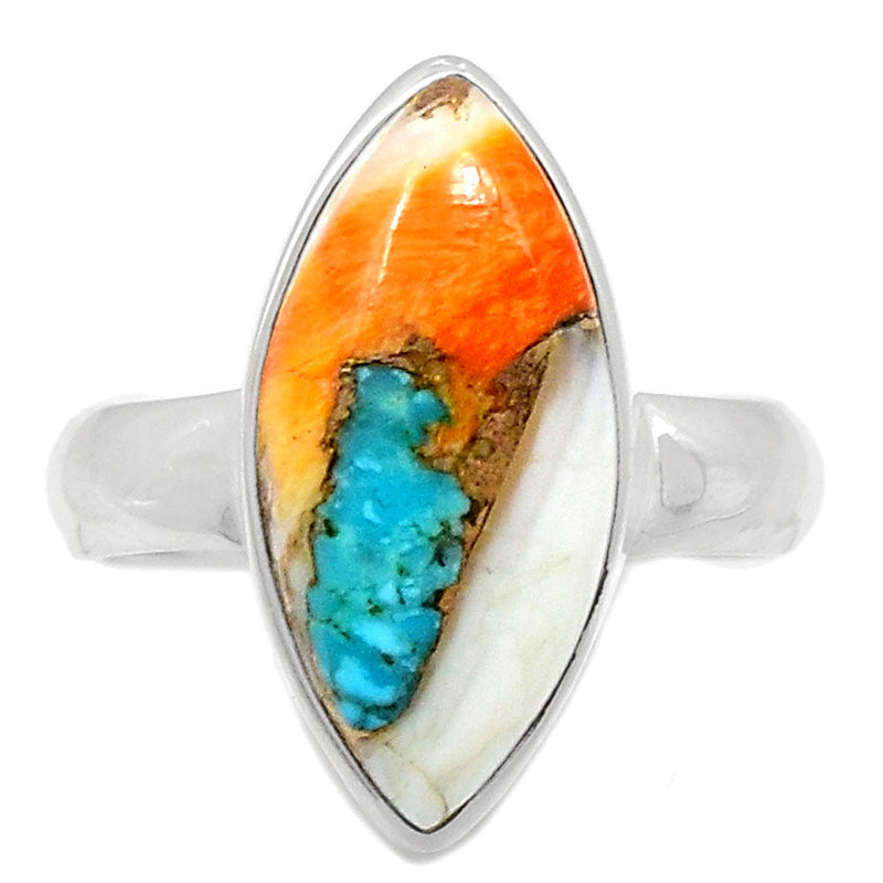 Spiny Oyster Arizona Turquoise Ring - SOTR1534