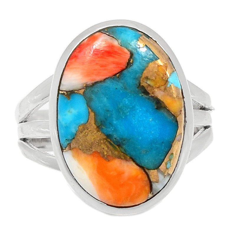 Spiny Oyster Arizona Turquoise Ring - SOTR1535