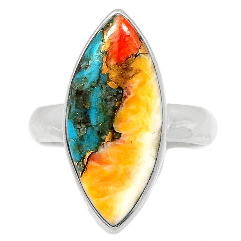 Spiny Oyster Arizona Turquoise Ring - SOTR1540