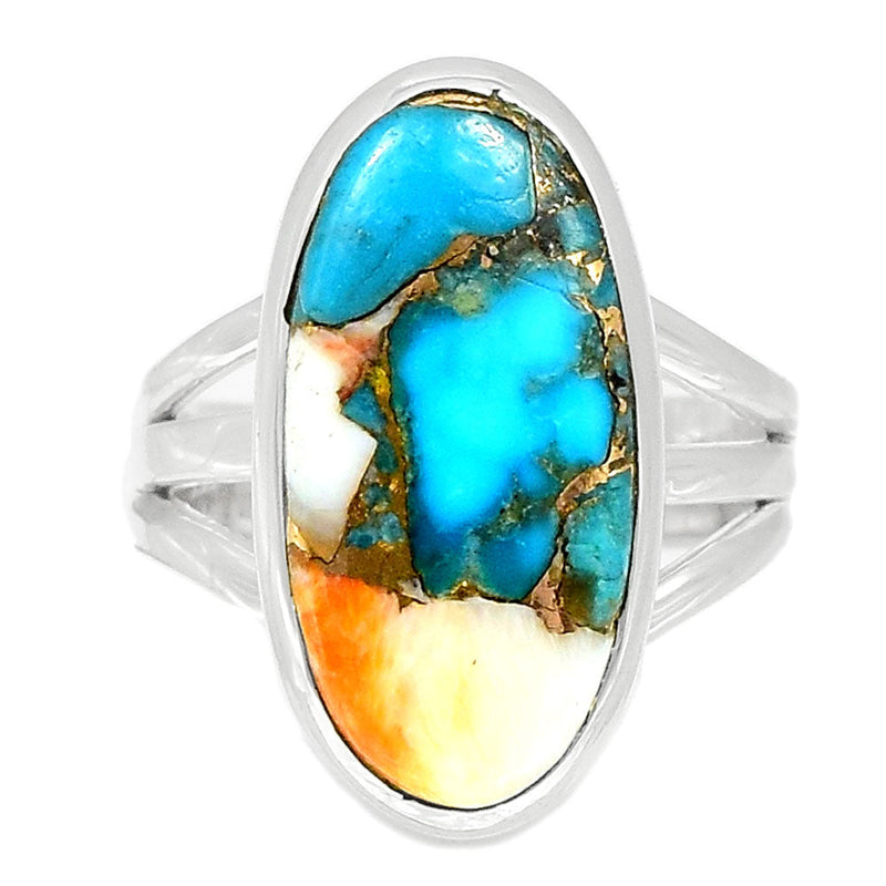 Spiny Oyster Arizona Turquoise Ring - SOTR1551
