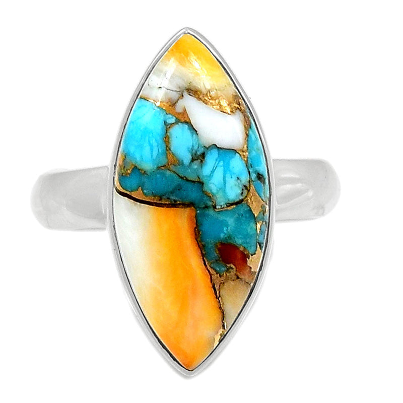 Spiny Oyster Arizona Turquoise Ring - SOTR1578