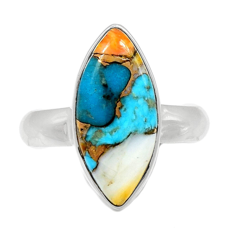 Spiny Oyster Arizona Turquoise Ring - SOTR1587