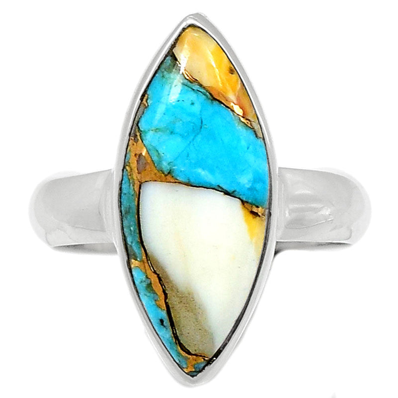 Spiny Oyster Arizona Turquoise Ring - SOTR1591