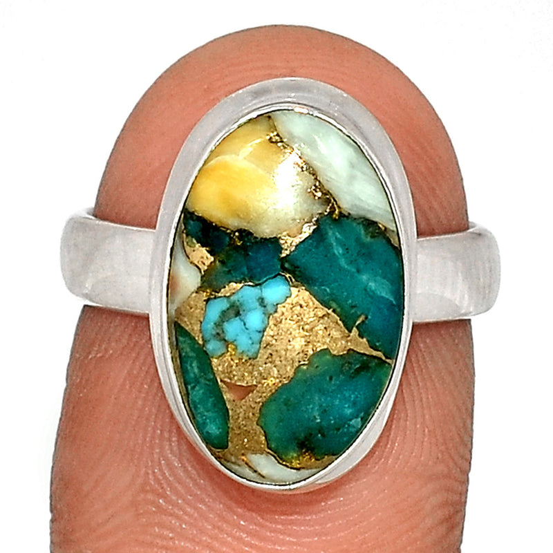 Spiny Oyster Arizona Turquoise Ring - SOTR1631